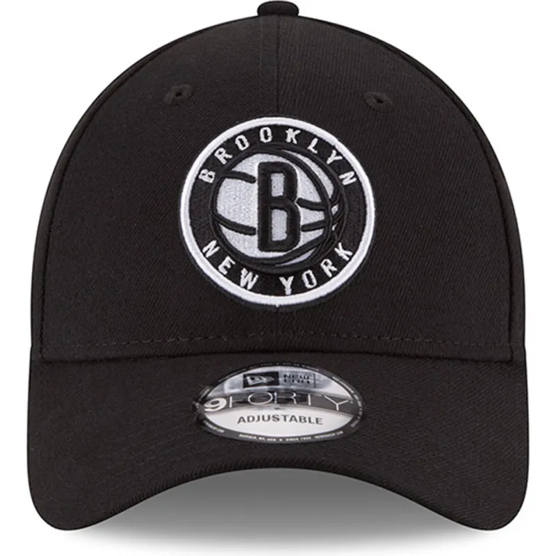 czapki-curva-czarny-tasma-regulowana-9forty-the-league-brooklyn-nets-nba-new-era