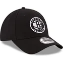 czapki-curva-czarny-tasma-regulowana-9forty-the-league-brooklyn-nets-nba-new-era