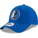 niebieska-zakrzywiona-regulowana-czapka-9forty-the-league-dallas-mavericks-nba-od-new-era