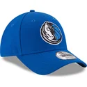 niebieska-zakrzywiona-regulowana-czapka-9forty-the-league-dallas-mavericks-nba-od-new-era