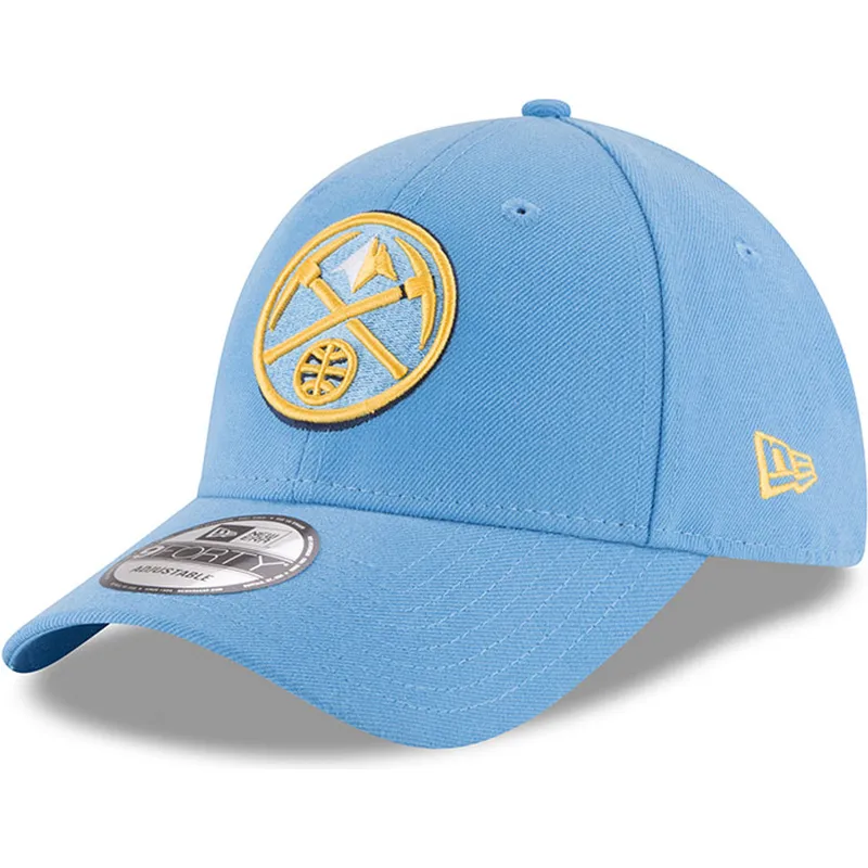 czapki-curva-niebieski-tasma-regulowana-claro-9forty-the-league-denver-nuggets-nba-new-era