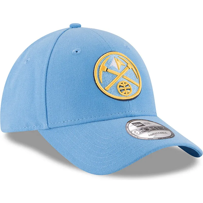 czapki-curva-niebieski-tasma-regulowana-claro-9forty-the-league-denver-nuggets-nba-new-era