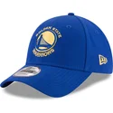 niebieska-zakrzywiona-czapka-regulowana-9forty-the-league-golden-state-warriors-nba-od-new-era