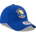 niebieska-zakrzywiona-czapka-regulowana-9forty-the-league-golden-state-warriors-nba-od-new-era