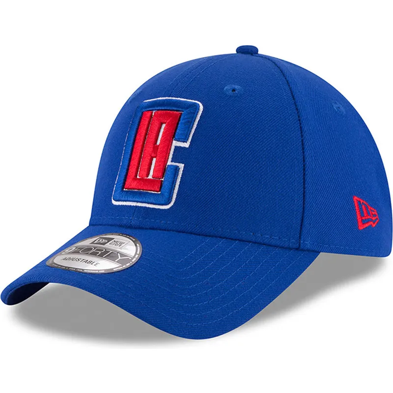 czapki-curva-niebieski-tasma-regulowana-9forty-the-league-los-angeles-clippers-nba-new-era