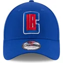 czapki-curva-niebieski-tasma-regulowana-9forty-the-league-los-angeles-clippers-nba-new-era