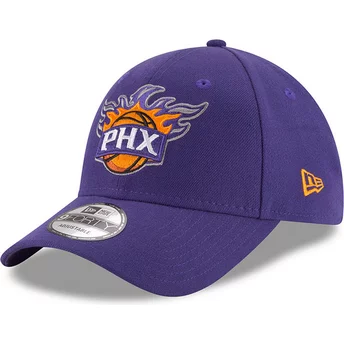 Wyginięta czapka purpurowa z regulacją 9FORTY The League Phoenix Suns NBA New Era