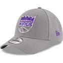 czapki-curva-szary-tasma-regulowana-9forty-the-league-sacramento-kings-nba-new-era