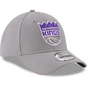 czapki-curva-szary-tasma-regulowana-9forty-the-league-sacramento-kings-nba-new-era