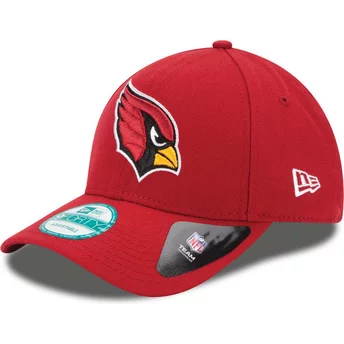 Wyginięta czapka czerwona z regulacją 9FORTY The League Arizona Cardinals NFL New Era