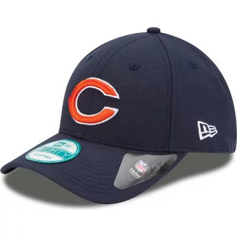 Wyginięta czapka ciemnoniebieska z regulacją 9FORTY The League Chicago Bears NFL New Era