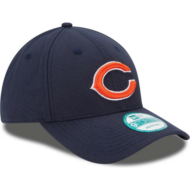 wyginieta-czapka-ciemnoniebieska-z-regulacja-9forty-the-league-chicago-bears-nfl-new-era