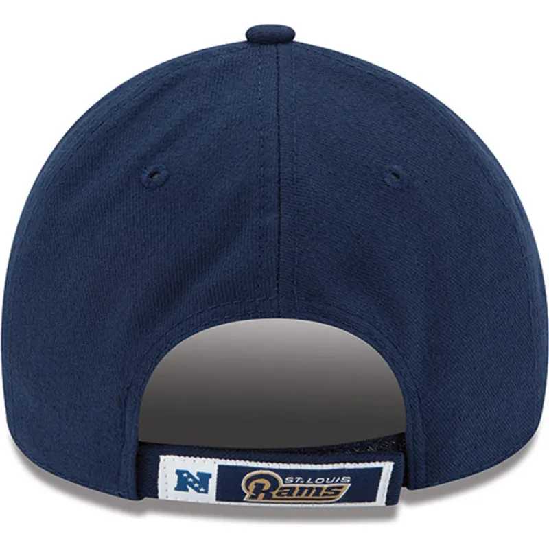czapki-curva-granatowy-tasma-regulowana-9forty-the-league-los-angeles-rams-nfl-new-era
