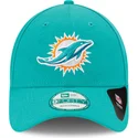 czapki-curva-niebieski-tasma-regulowana-9forty-team-miami-dolphins-nfl-new-era