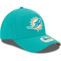 czapki-curva-niebieski-tasma-regulowana-9forty-team-miami-dolphins-nfl-new-era