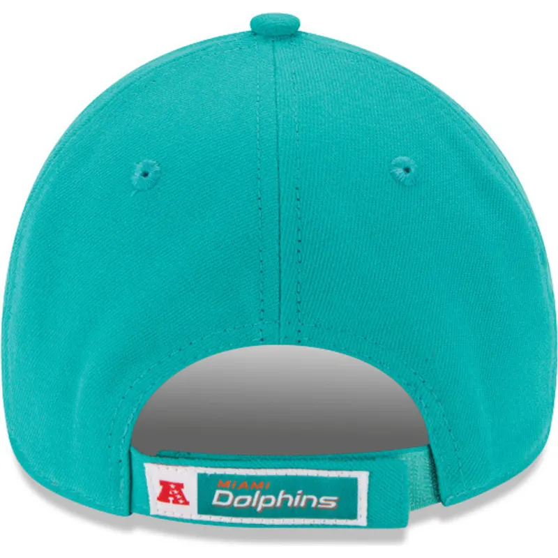 czapki-curva-niebieski-tasma-regulowana-9forty-team-miami-dolphins-nfl-new-era