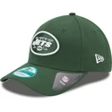 wyginieta-czapka-zielona-z-regulacja-9forty-the-league-new-york-jets-nfl-new-era