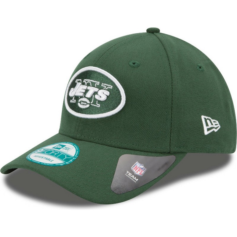 wyginieta-czapka-zielona-z-regulacja-9forty-the-league-new-york-jets-nfl-new-era