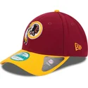 czapki-curva-czerwony-tasma-regulowana-9forty-the-league-washington-commanders-nfl-new-era
