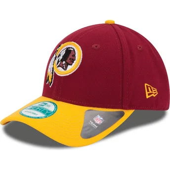 czapki-curva-czerwony-tasma-regulowana-9forty-the-league-washington-commanders-nfl-new-era