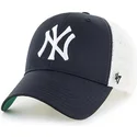 czapki-curva-czarny-snapback-dla-dziecka-new-york-yankees-mlb-47-brand