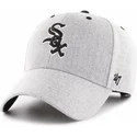 czapki-curva-szary-tasma-regulowana-chicago-white-sox-mlb-47-brand
