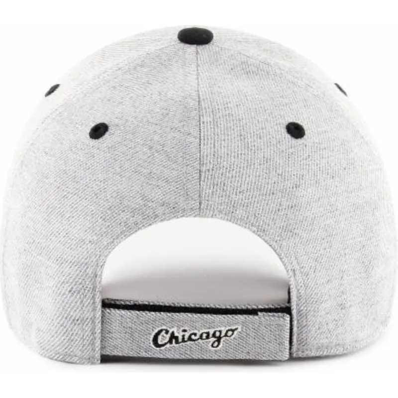 czapki-curva-szary-tasma-regulowana-chicago-white-sox-mlb-47-brand
