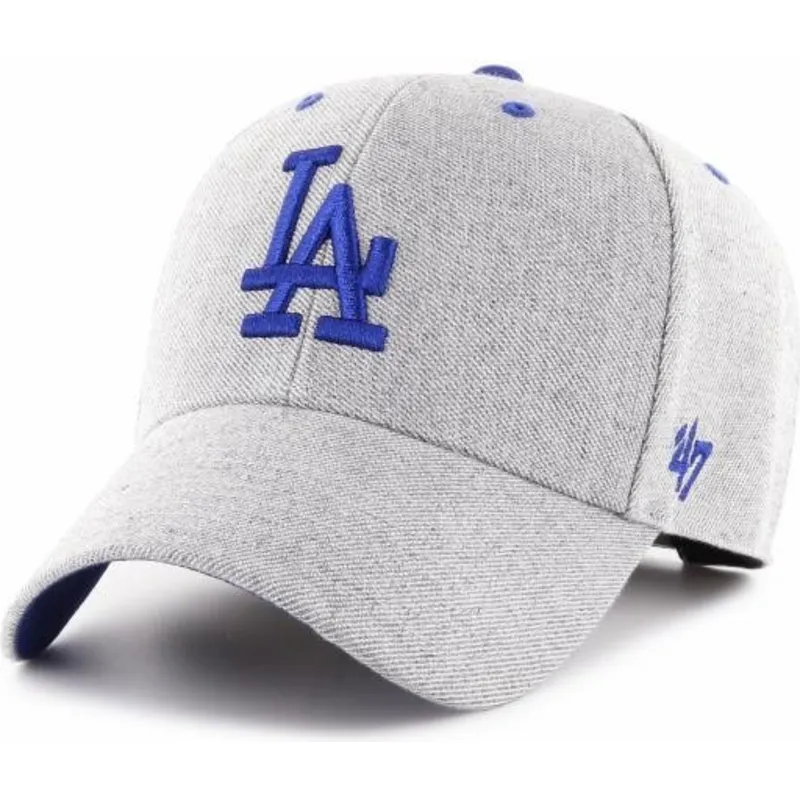 czapki-curva-szary-tasma-regulowana-los-angeles-dodgers-mlb-47-brand