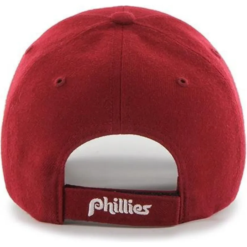 czapki-curva-czerwony-tasma-regulowana-clasico-philadelphia-phillies-mlb-47-brand