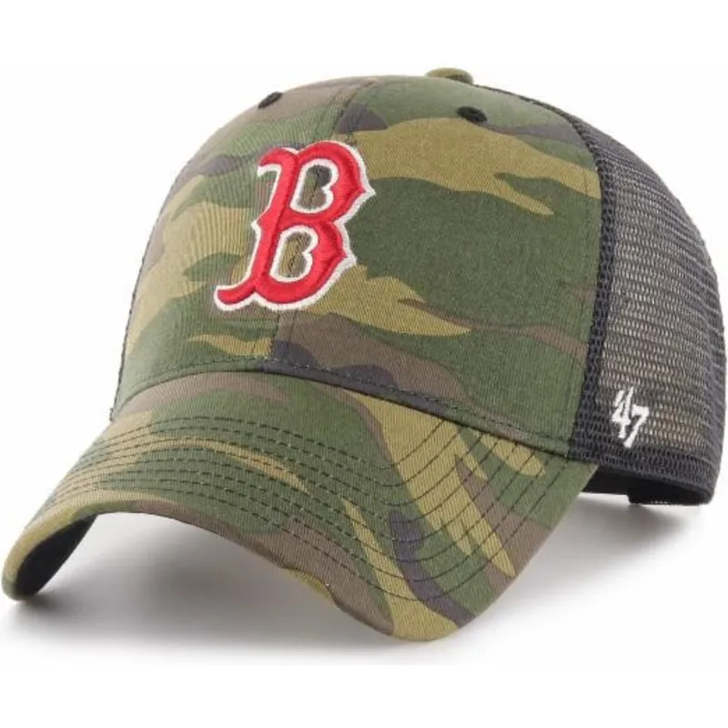 czapki-curva-kamuflaz-snapback-boston-red-sox-mlb-47-brand
