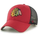 czapki-curva-czerwony-snapback-chicago-blackhawks-nhl-47-brand