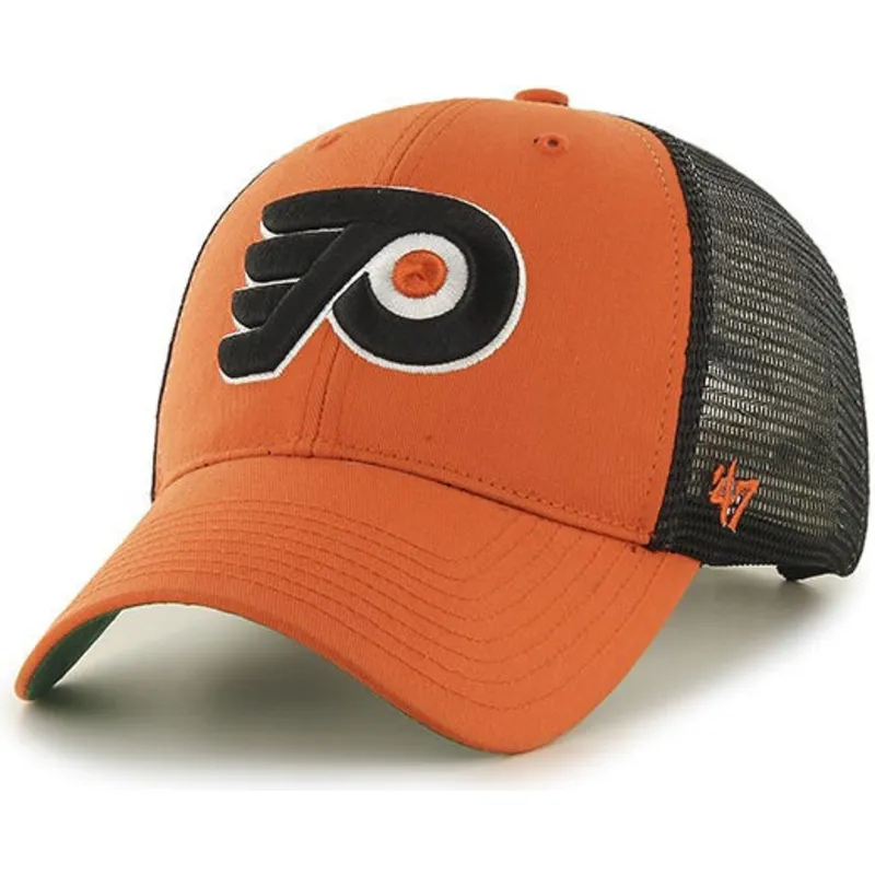 czapki-curva-pomaranczowy-snapback-philadelphia-flyers-nhl-47-brand