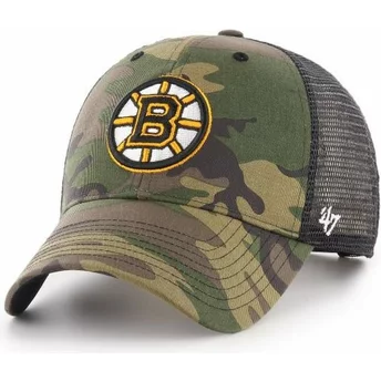 Czapka trucker kamuflaż Boston Bruins NHL MVP Branson 47 Brand