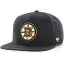 czapki-plana-czarny-snapback-boston-bruins-nhl-47-brand
