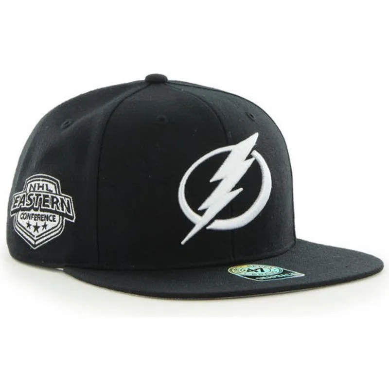 czapki-plana-czarny-snapback-tampa-bay-lightning-nhl-47-brand czapki-plana-czarny-snapback-tampa-bay-lightning-nhl-47-brand