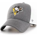 czapki-curva-szary-tasma-regulowana-pittsburgh-penguins-nhl-47-brand
