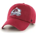 czapki-curva-czerwony-tasma-regulowana-colorado-avalanche-nhl-47-brand