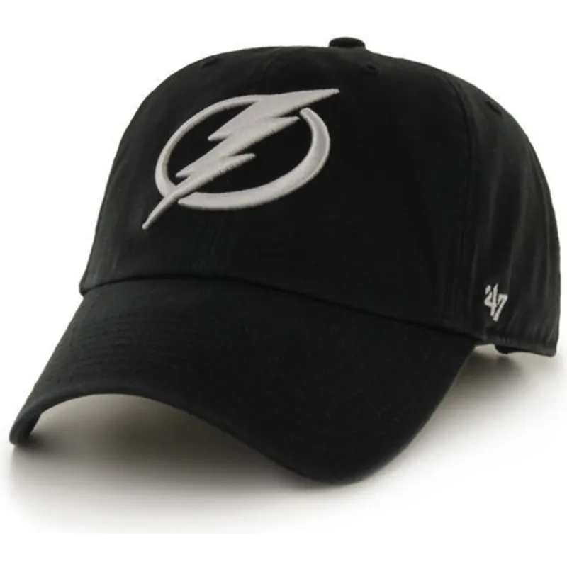 czapki-curva-czarny-tasma-regulowana-columbus-blue-jackets-nhl-47-brand