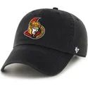 czapki-curva-czarny-tasma-regulowana-ottawa-senators-nhl-47-brand