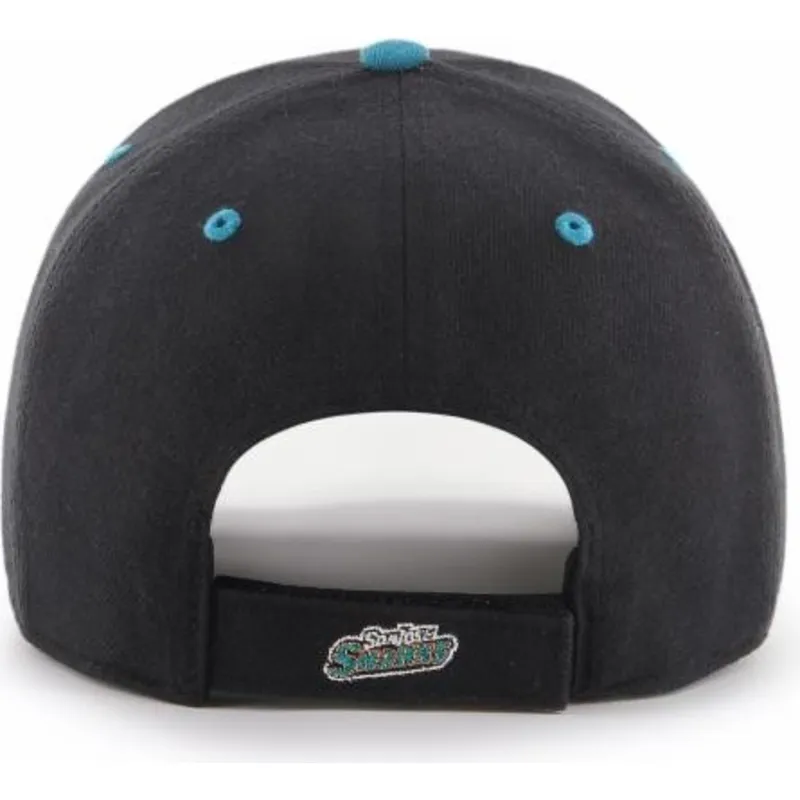 czapki-curva-czarny-tasma-regulowana-san-jose-sharks-nhl-47-brand czapki-curva-czarny-tasma-regulowana-san-jose-sharks-nhl-47-brand