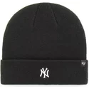 czapka-czarna-new-york-yankees-mlb-cuff-knit-centerfield-47-brand