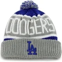 szara-i-niebieska-czapka-z-pomponem-los-angeles-dodgers-mlb-cuff-knit-calgary-od-47-brand
