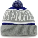 szara-i-niebieska-czapka-z-pomponem-los-angeles-dodgers-mlb-cuff-knit-calgary-od-47-brand