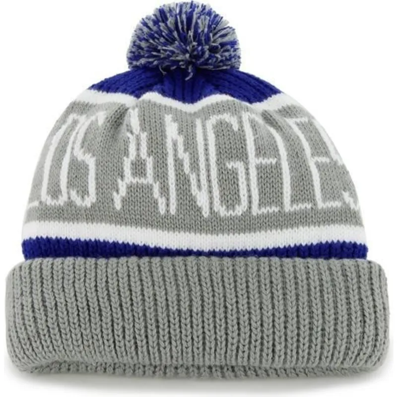 czapki-pompon-szary-los-angeles-dodgers-mlb-47-brand