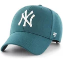 wyginieta-czapka-zielona-new-york-yankees-mlb-mvp-47-brand