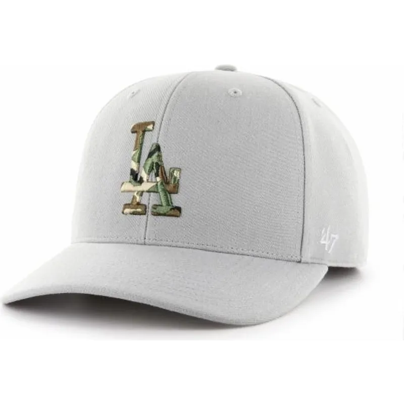 czapki-curva-szary-tasma-regulowana-camuflaje-los-angeles-dodgers-mlb-47-brand
