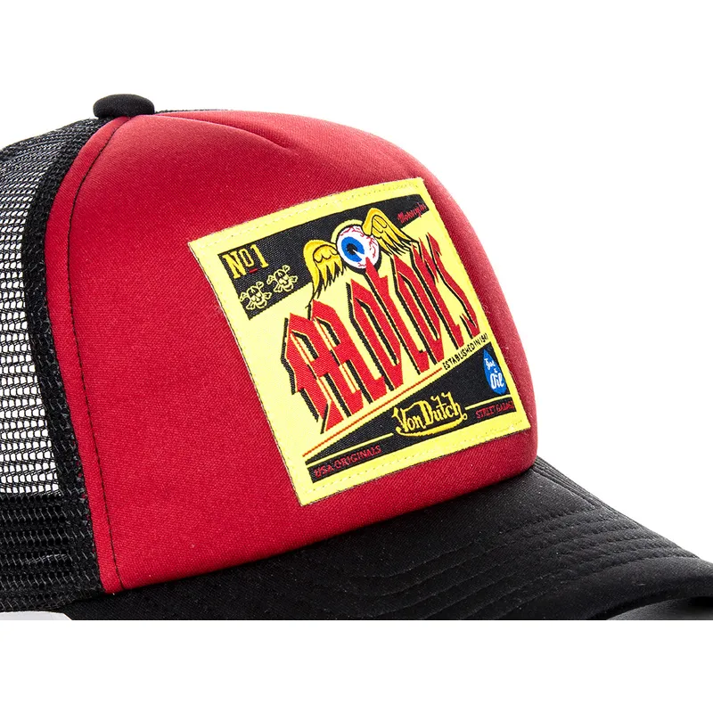 czapki-curva-czerwony-snapback-von-dutch