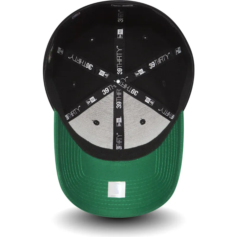 czapki-curva-czarny-dopasowany-39thirty-black-base-boston-celtics-mlb-new-era