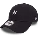 czarna-zakrzywiona-czapka-dopasowana-39thirty-mini-logo-detroit-tigers-mlb-od-new-era