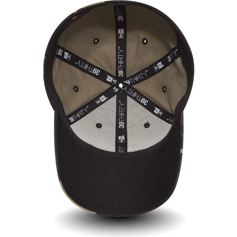 czapki-curva-kamuflaz-dopasowany-negro-39thirty-essential-los-angeles-dodgers-mlb-new-era